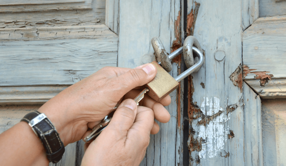 قفل آویز پایه بلند