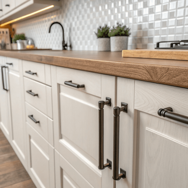 Cabinet Handles In The Kitchen