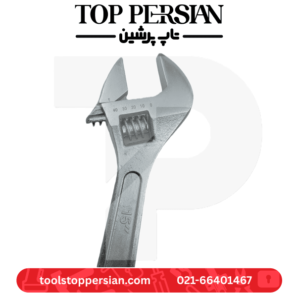 آچار فرانسه سایز 15 برند VSP