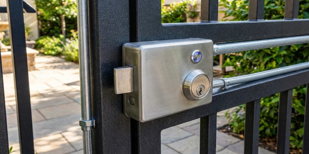 قفل برقی درب حیاط چیست و چه تفاوتی با قفلهای معمولی دارد؟ (مزایا و معایب)