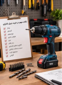 راهنمای خرید دریل شارژی